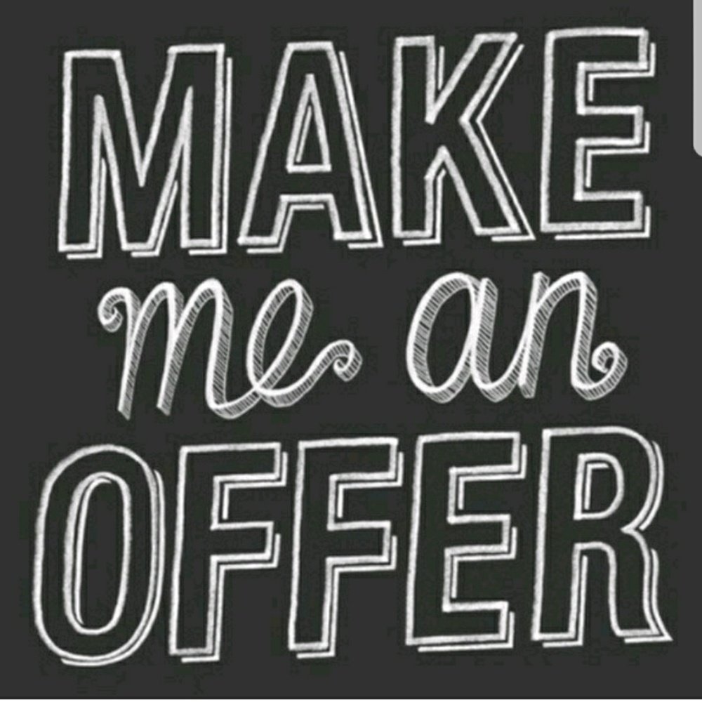 Accepting all reasonable offers!!